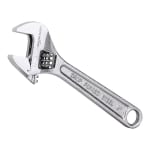 Llave ajustable con escala en pulgadas / métrica, cromada, 4 pulgadas (100 mm) a 2.9€