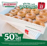 Docena Glaseada Original al 50% | Krispy Kreme (Día 12)