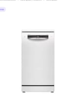 Lavavajillas 45cm BOSCH SPS4HMW49E Clase E | 9,5L, WiFi, 10, 44dB, Blanco 399.68€