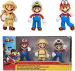 Nintendo Super Mario Multipack Odyssey de 3 Figuras Mario de 10 cm por 14.99€