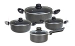 JUEGO BATERIA 8PZA ALUMINIO ANTIADHERENTE Casa Joven Rebaja $23.994 en Tottus, Chile