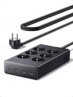 UGREEN stekkerdoos met USB, 10-in-1 stekkerdoos voor €23,79 bij Amazon