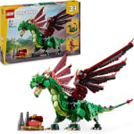 LEGO Creator 3in1 Middeleeuws draak voor €37m79 met Amazon prime