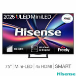Hisense 75-Inch Mini LED HD Smart TV, £929.99