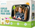 Onco Espejo Coche Bebé Asiento Trasero Irrompible y Vista 360° por 14.44€