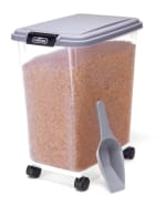 Contenedor comida mascotas ruedas pala 30L por 14.18€