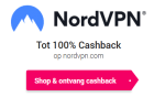 100% cashback op NordVPN