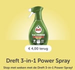 Dreft 3-in-1 Power Lemon Spray voor €0,49 na cashback via Tikkie en kruidvat