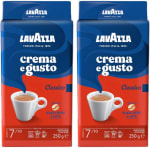 Pack 2 Lavazza, Crema e Gusto Classico, Café Molido Intensidad 7, 250 g por 6.69€