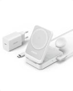 Anker MagGo 3-in-1 oplaadstation, Qi2-gecertificeerd voor €56,09 bij AMazon
