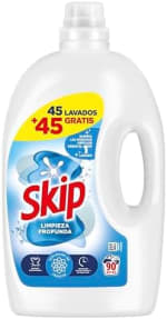 Skip Ultimate Limpieza profunda Detergente líquido, 45+45 lavados por 9.65€