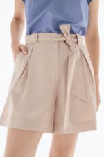 Bermuda de lino para Mujer TFP by Tamara Falcó por 39€