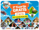 2e kaartje gratis op veel uitjes bij AH vanaf 29 juni