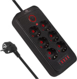Maclean Regleta MCE389/391 | 6 Conectores 4xUSB 1xUSB-C 2500W por 10.78€