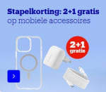 2+1 gratis op diverse mobiele accessoires bij Bol.