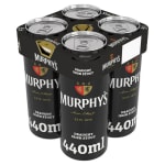 Murphy's Draught Irish Stout 4% ABV Multipack Beer Cans 4 x 440ml - Nectar Price