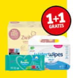 1+1 gratis op A-merk babydoekjes bij Kruidvat