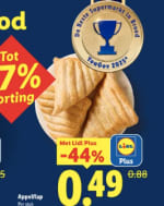 Appelflap voor €0,49 bij Lidl (Lidl Plus)