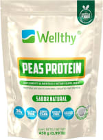 Wellthy Peas Protein 450g por $186 | Amazon