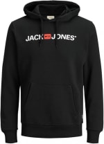 Jack & Jones Logo hoodie voor €15,33 bij Amazon