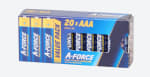 A-Force AA/AAA 20-pack voor €2,44 bij Action