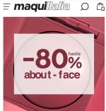 Hasta -80% en Maquillaje About Face.