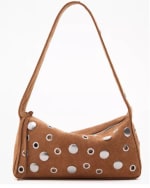 Bolso de Hombro con detalle tachas efecto ante por 5.99€