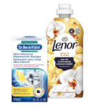 1+1 gratis op alle Lenor en Dr. Beckman bij de Plus