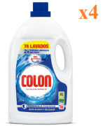 4 x Detergente gel COLON, botella 74 dosis por 40.59€