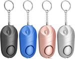 Qoosea Alarma Personal 4 Paquetes 140dB por 9,45€