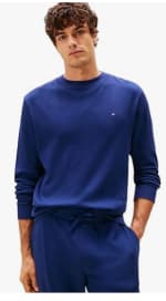 Sweat Homme Tommy Hilfiger Waffle avec Col Ras-du-Cou à 53,91€