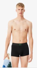 Lot de 3 boxers courts coton stretch à 43€