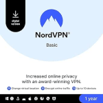 NordVPN Basic Premium 1-Year on 10 Devices, £25.99 (Digital Code)
