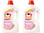 2 Botes de Omino Bianco Detergente Líquido Rosa Floral 45 Dosis, 1800ml por 11.67€