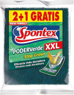 Spontex Estropajo Poder Verde 2 Paquetes por 3,12€