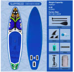 FunWater Tabla Paddle Surf 335 cm Inflable por 97,19€