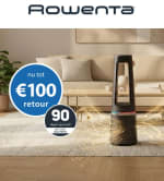 Tot €100 retour op geselecteerde Rowenta luchtreinigers