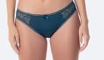 Braguita con encaje de mujer TEX color esmeraldo por 1.49€