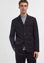 Americana traje lana slim fit rayas por 19,99€
