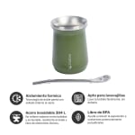 Matera Lhotse Térmica 230 ml Verde por $9.990