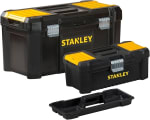 Set 2 Cajas de Herramientas Stanley 12.5"/32cm + 19"/48cm por 18,99€