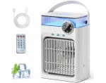 Yffu aire acondicionado portatil con mando mini climatizadore evaporativo 1200ml