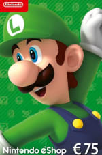 Nintendo eShop Tarjeta Prepago 75€ Europa por 59.63€