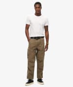 Superdry Men’s Organic Cotton Vintage Parachute Cargo Pants (Khaki / Olive / Camo - W