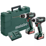 METABO COMBO-SET 2.7.2 12V accu-PowerMaxx SB 12 + SSD 12 voor €119,95 bij Ibood