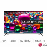 LG 50UA75006LA 50-Inch 4K Smart TV for £289.99