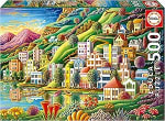 Puzzle marca Educa Acertijo del Puerto Escondido 500 piezas por 5,99€