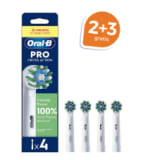 2+3 gratis op Oral-B opzetborstels bij Trekpleister