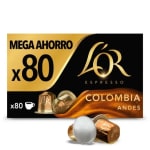 80 cápsulas Colombia L'or compatible con Nespresso 80 ud. por 16.30€ más descripción