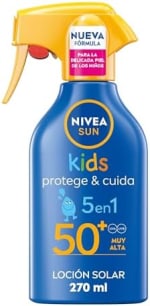 2 botes NIVEA SUN Protege & Cuida Kids Spray FP50+ 270ml por 17.60€